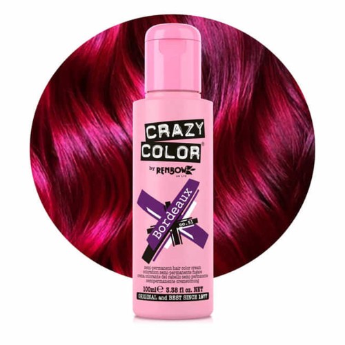 Crazy Color Ημιμόνιμη Βαφή Μαλλιών 100ml