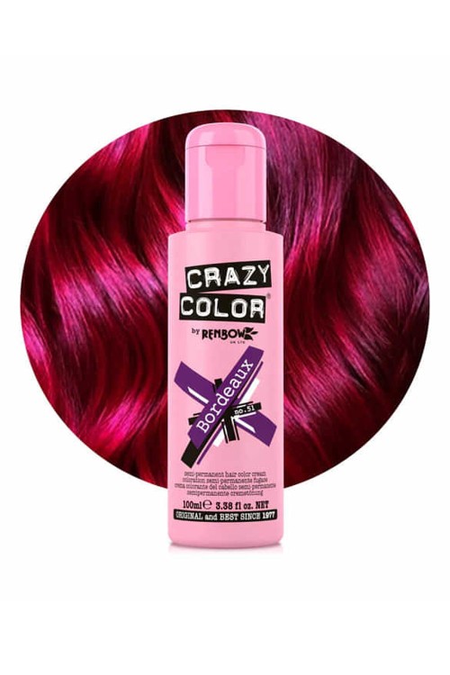 Crazy Color Ημιμόνιμη Βαφή Μαλλιών 100ml