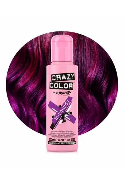 Crazy Color Ημιμόνιμη Βαφή Μαλλιών 100ml