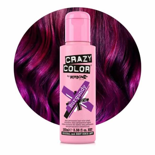 Crazy Color Ημιμόνιμη Βαφή Μαλλιών 100ml