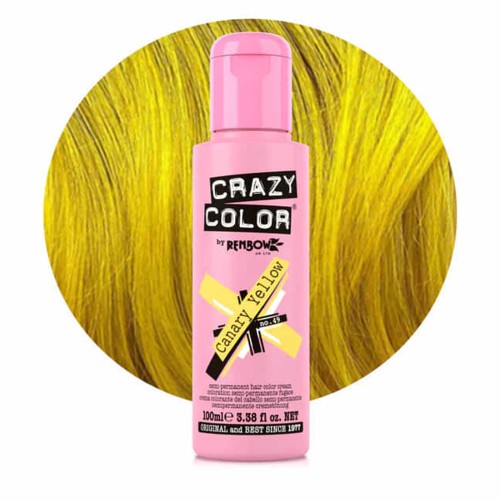 Crazy Color Ημιμόνιμη Βαφή Μαλλιών 100ml Crazy Color Ημιμόνιμη Βαφή Μαλλιών 100ml