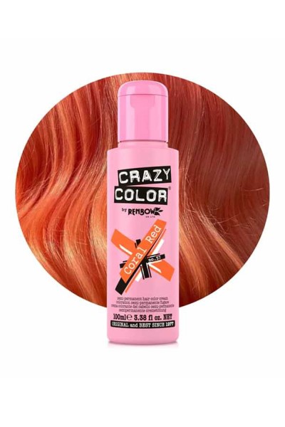 Crazy Color Ημιμόνιμη Βαφή Μαλλιών 100ml
