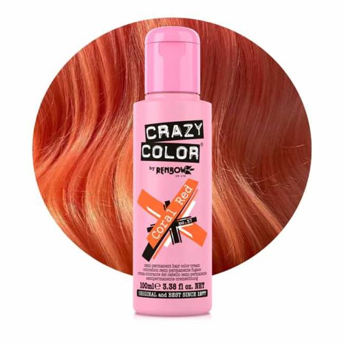 Crazy Color Ημιμόνιμη Βαφή Μαλλιών 100ml