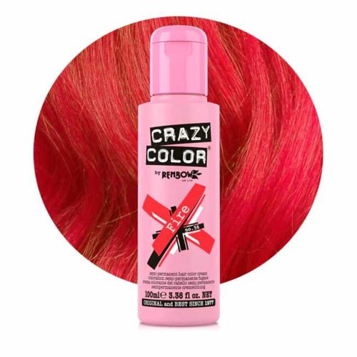 Crazy Color Ημιμόνιμη Βαφή Μαλλιών 100ml