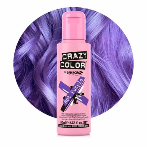 Crazy Color Ημιμόνιμη Βαφή Μαλλιών 100ml