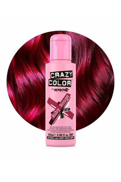 Crazy Color Ημιμόνιμη Βαφή Μαλλιών 100ml Crazy Color Ημιμόνιμη Βαφή Μαλλιών 100ml