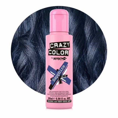 Crazy Color Ημιμόνιμη Βαφή Μαλλιών 100ml