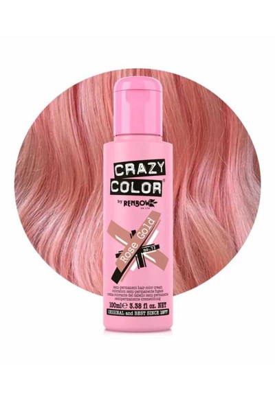 Crazy Color Metallic Hair Dye 100ml