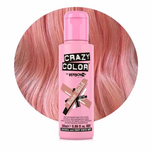 Crazy Color Metallic Hair Dye 100ml