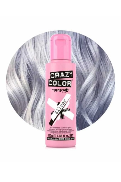 Crazy Color Metallic Hair Dye 100ml