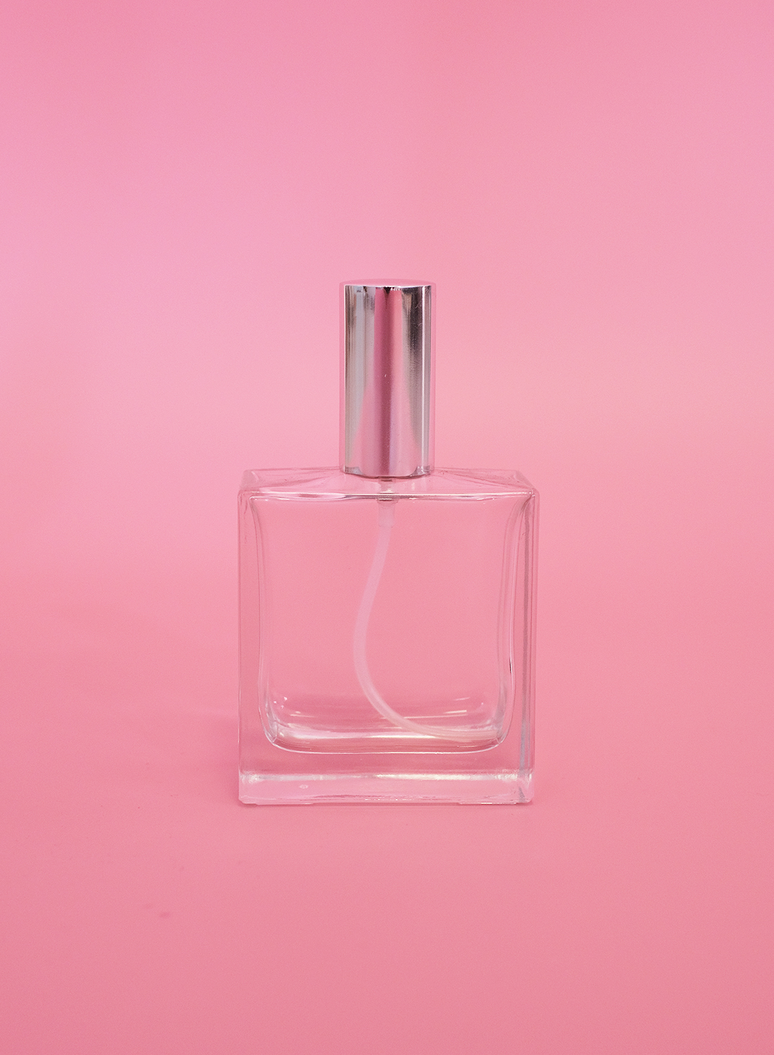 Γυάλινη Φιάλη Πλακέ 100ml