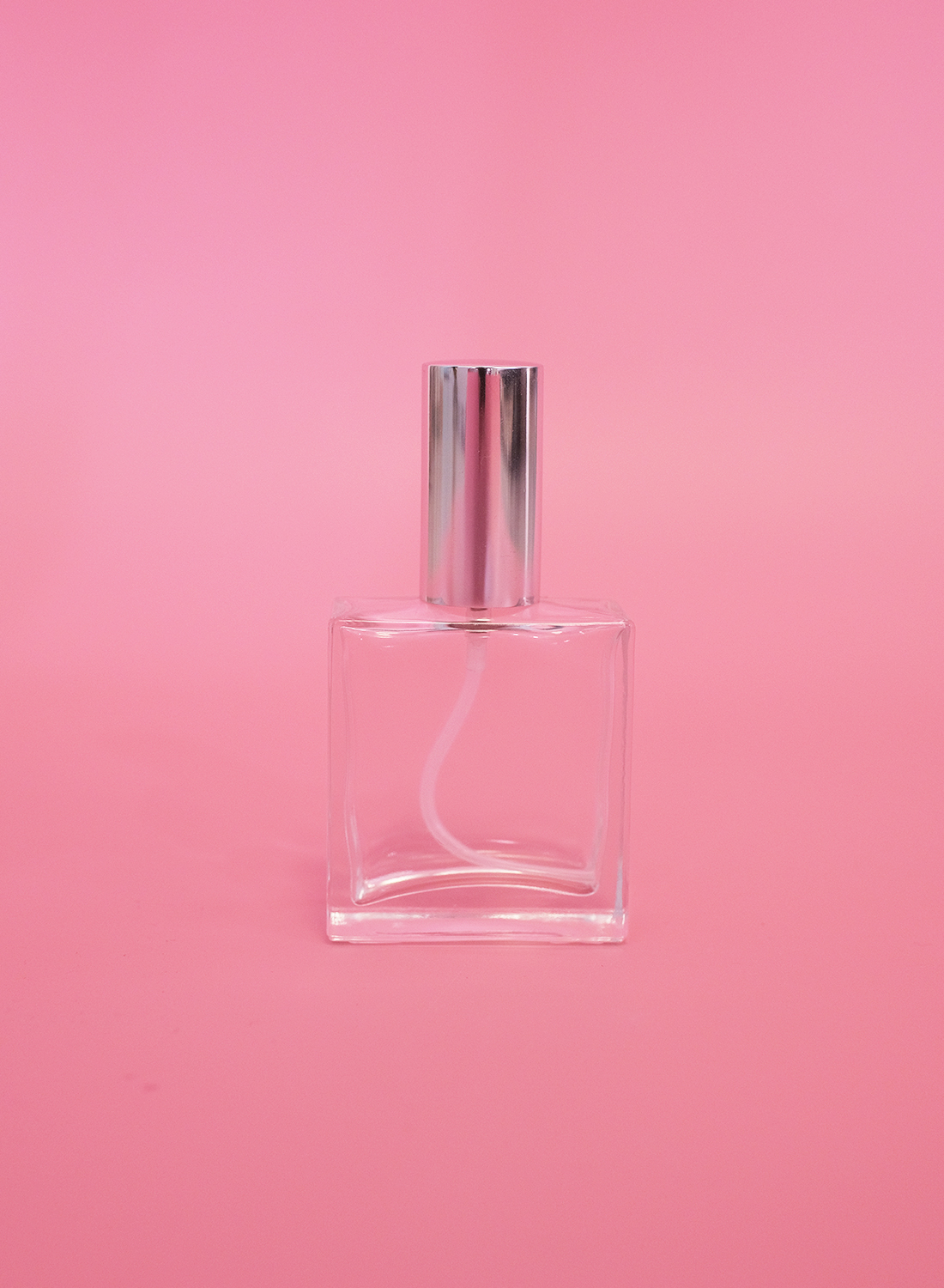 Γυάλινη Φιάλη Πλακέ 50ml