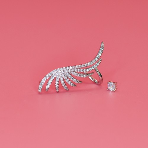 Ear Cuff Φτερό Αριστερή Χειροπέδα Ear Cuff Φτερό Αριστερή Χειροπέδα