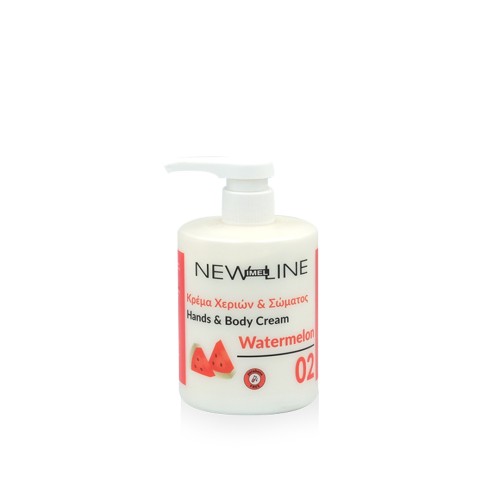 Κρέμα Χεριών & Σώματος New Line Watermelon 500ml Κρέμα Χεριών & Σώματος New Line Watermelon 500ml