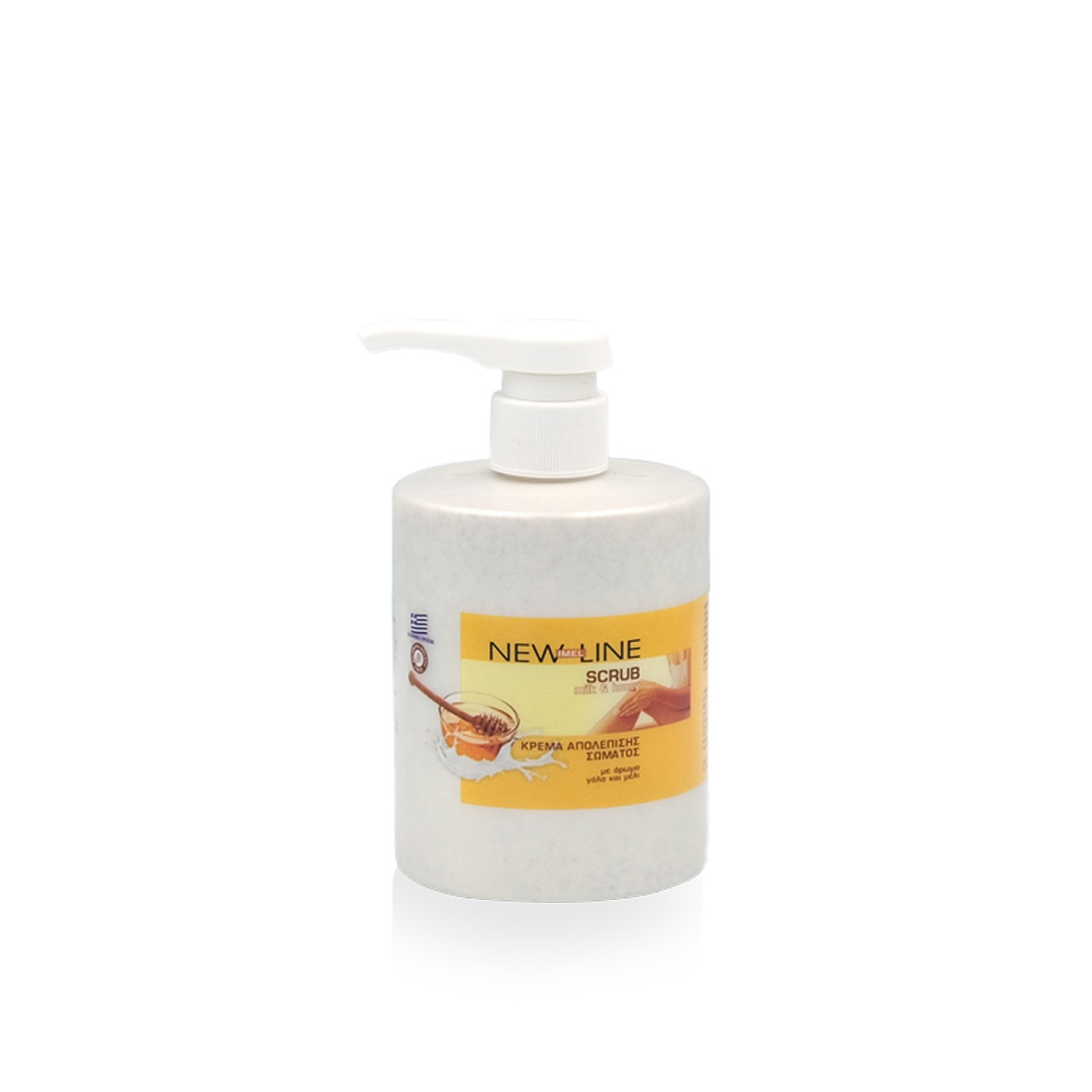 Κρέμα Απολέπισης Σώματος New Line Milk & Honey 500ml
