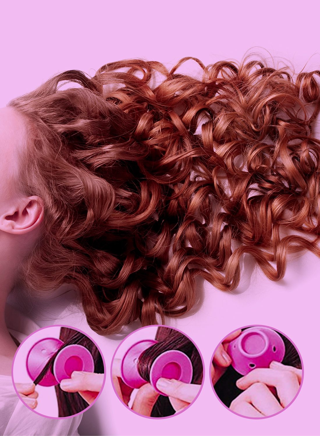 Hair Curler Silicone Rollers 10pcs