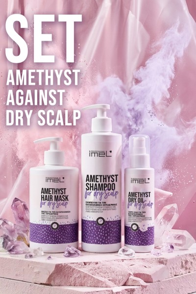 Σετ Amethyst For Dry Scalp Line Imel - 3 τμχ