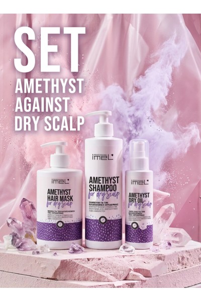 Σετ Amethyst For Dry Scalp Line Imel - 3 τμχ