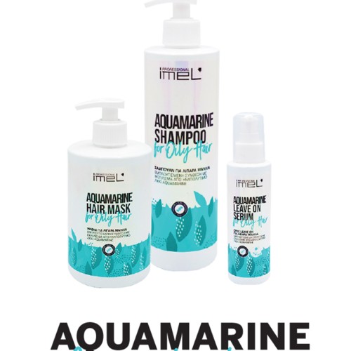 Σετ Aquamarine For Oily Hair Line Imel - 3 τμχ Σετ Aquamarine For Oily Hair Line Imel - 3 τμχ