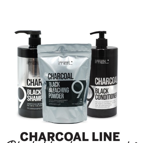 Σετ Black Charcoal Imel - 3 τμχ Σετ Black Charcoal Imel - 3 τμχ