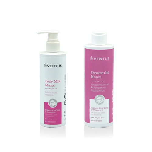 Γαλάκτωμα Σώματος & Αφρόλουτρο 250ml (1+1) Ventus Μονόι Γαλάκτωμα Σώματος & Αφρόλουτρο 250ml (1+1) Ventus Μονόι