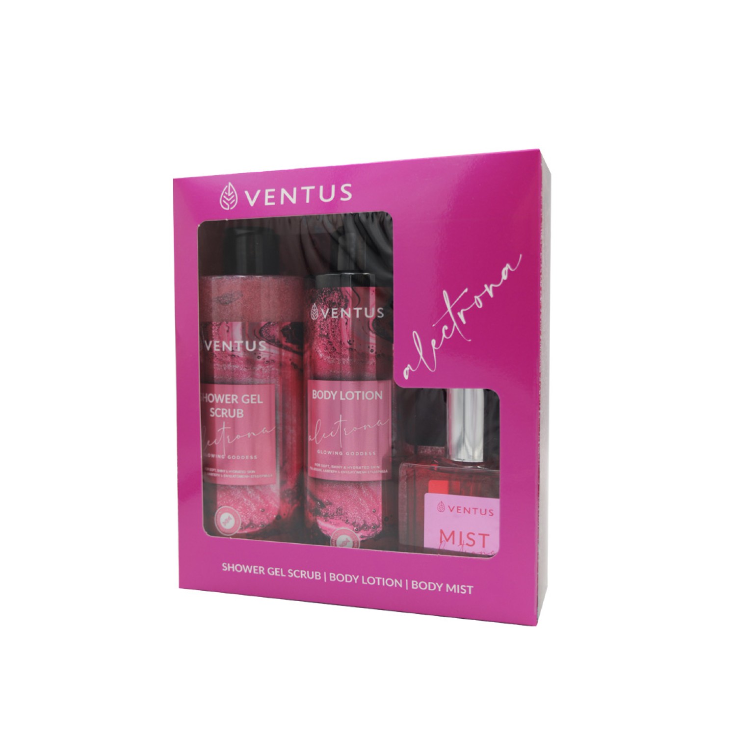 Alectrona Gift Set Ventus Sh.gel 300ml + Bl 250ml + Mist 50ml