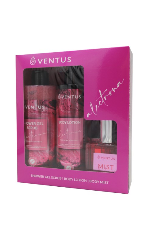 Ventus Alectrona Gift Set Sh.gel 300ml + Bl 250ml + Mist 50ml Ventus Alectrona Gift Set Sh.gel 300ml + Bl 250ml + Mist 50ml