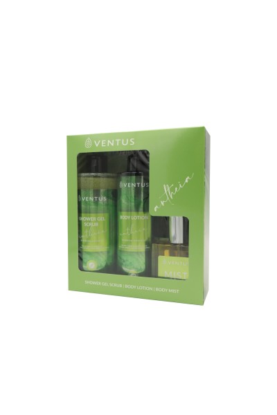 Ventus Antheia Gift Set Sh.gel 300ml + Bl 250ml + Mist 50ml