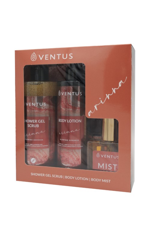 Ventus Arinna Gift Set Sh.Gel 300ml + Bl 250ml + Mist 50ml Ventus Arinna Gift Set Sh.Gel 300ml + Bl 250ml + Mist 50ml