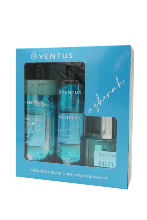 Ventus Asherah Gift Set Sh.gel 300ml + Bl 250ml + Mist 50ml Ventus Asherah Gift Set Sh.gel 300ml + Bl 250ml + Mist 50ml