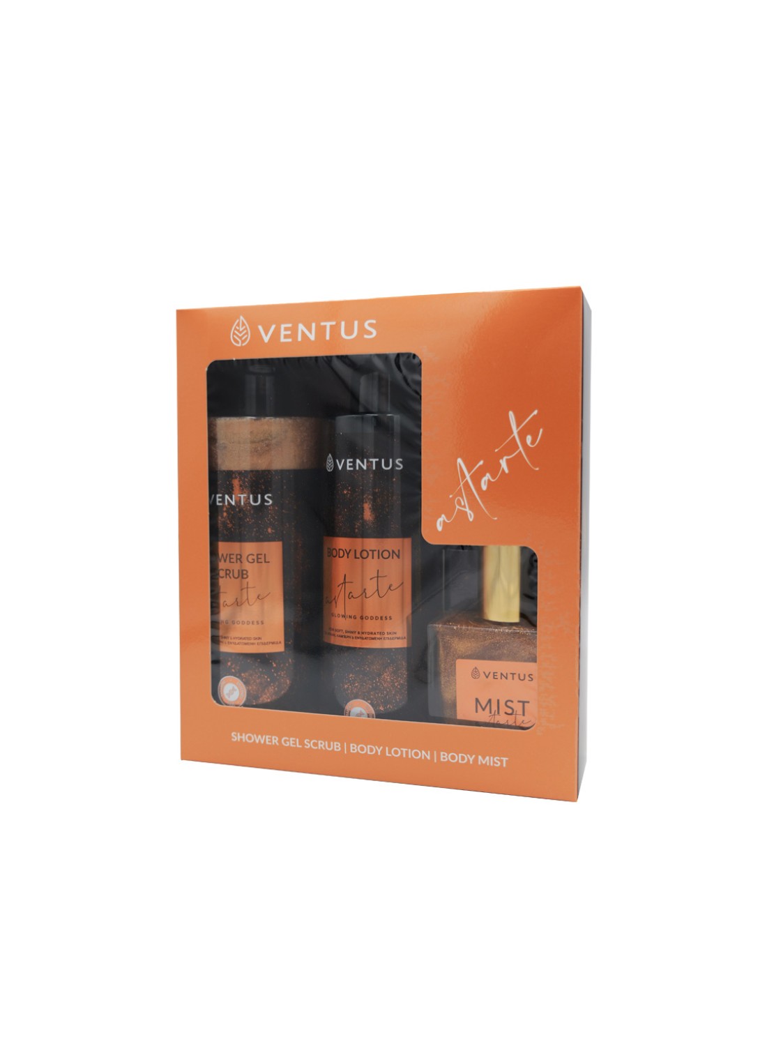 Ventus Astarte Gift Set Sh.gel 300ml + Bl 250ml + Mist 50ml
