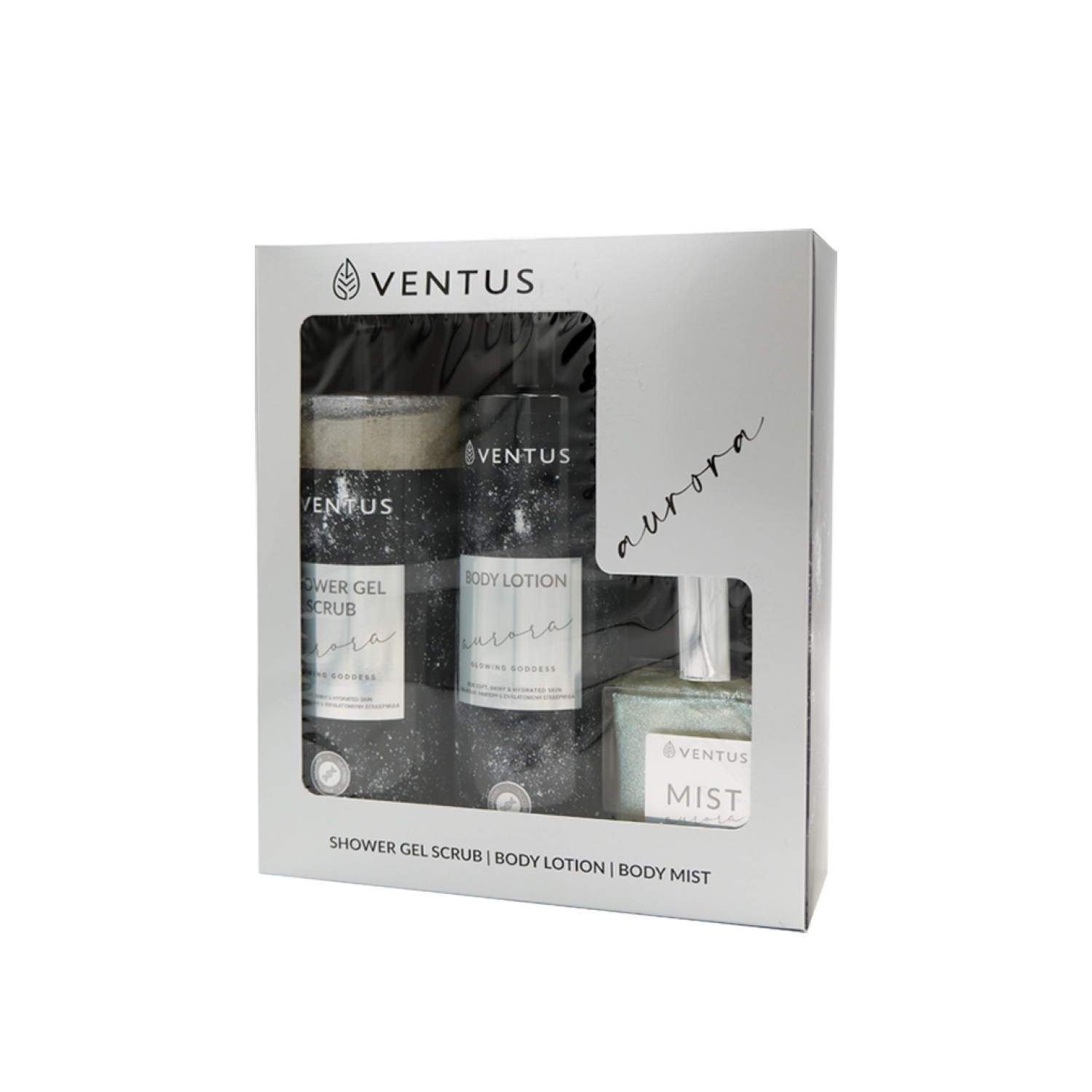 Aurora Gift Set Ventus Sh.gel 300ml + Bl 250ml + Mist 50ml