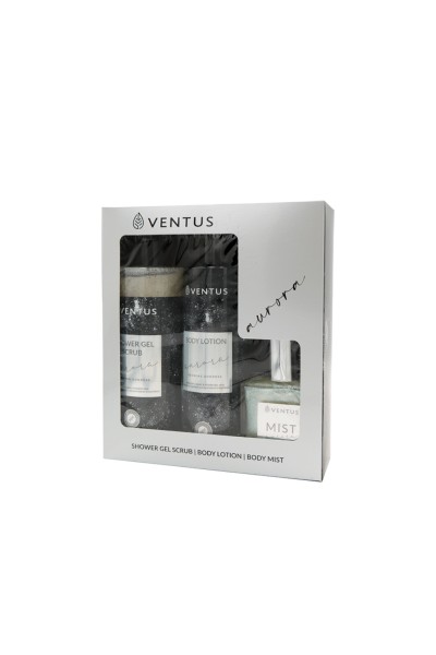 Ventus Aurora Gift Set Sh.gel 300ml + Bl 250ml + Mist 50ml