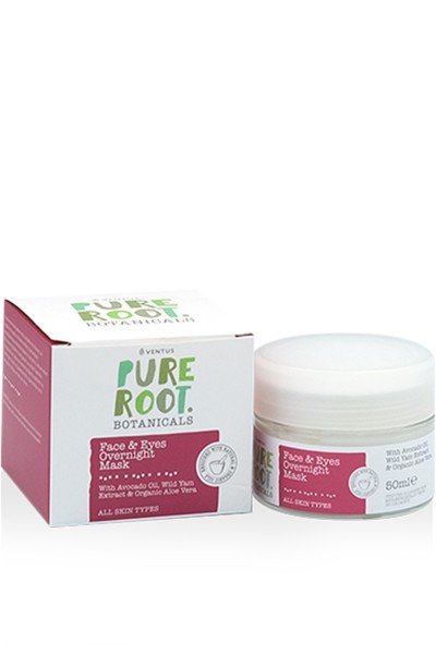 Ventus Pure Root Face & Eyes Overnight Mask 50ml