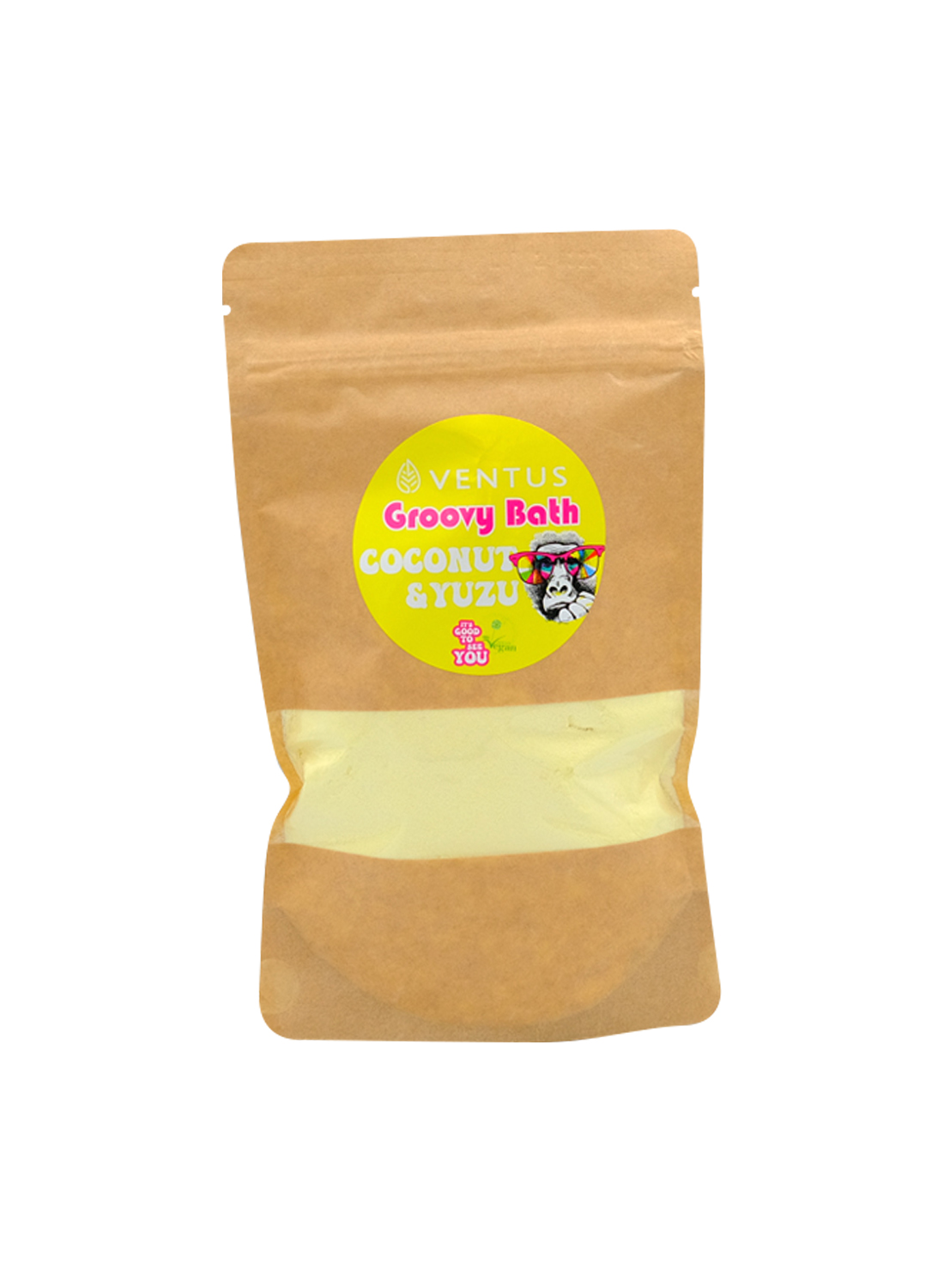 Ventus Groovy Bath Coconut & Yuzu Magic Sparkling Powder 250ml