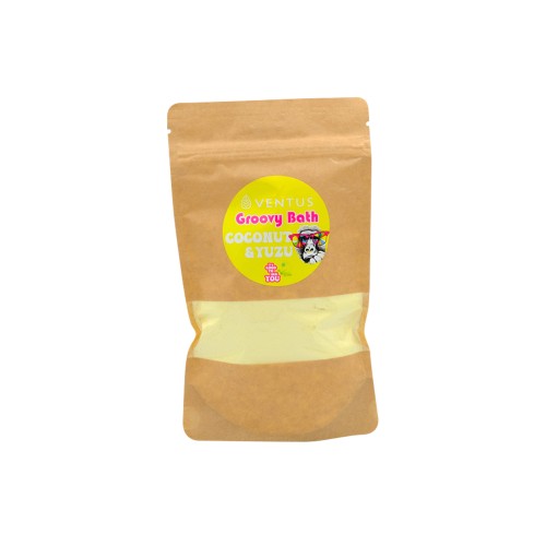Ventus Groovy Bath Coconut & Yuzu Magic Sparkling Powder 250ml Ventus Groovy Bath Coconut & Yuzu Magic Sparkling Powder 250ml