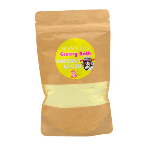 Ventus Groovy Bath Coconut & Yuzu Magic Sparkling Powder 250ml Ventus Groovy Bath Coconut & Yuzu Magic Sparkling Powder 250ml
