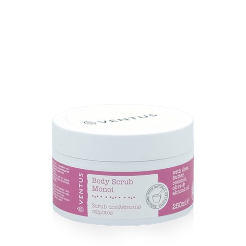 Ventus Κρέμα Απολέπισης Σώματος Body Scrub Monoi 250ml Ventus Κρέμα Απολέπισης Σώματος Body Scrub Monoi 250ml