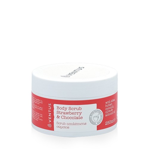 Κρέμα Απολέπισης Σώματος Ventus Body Scrub Choco Strawberry 250ml Κρέμα Απολέπισης Σώματος Ventus Body Scrub Choco Strawberry 250ml