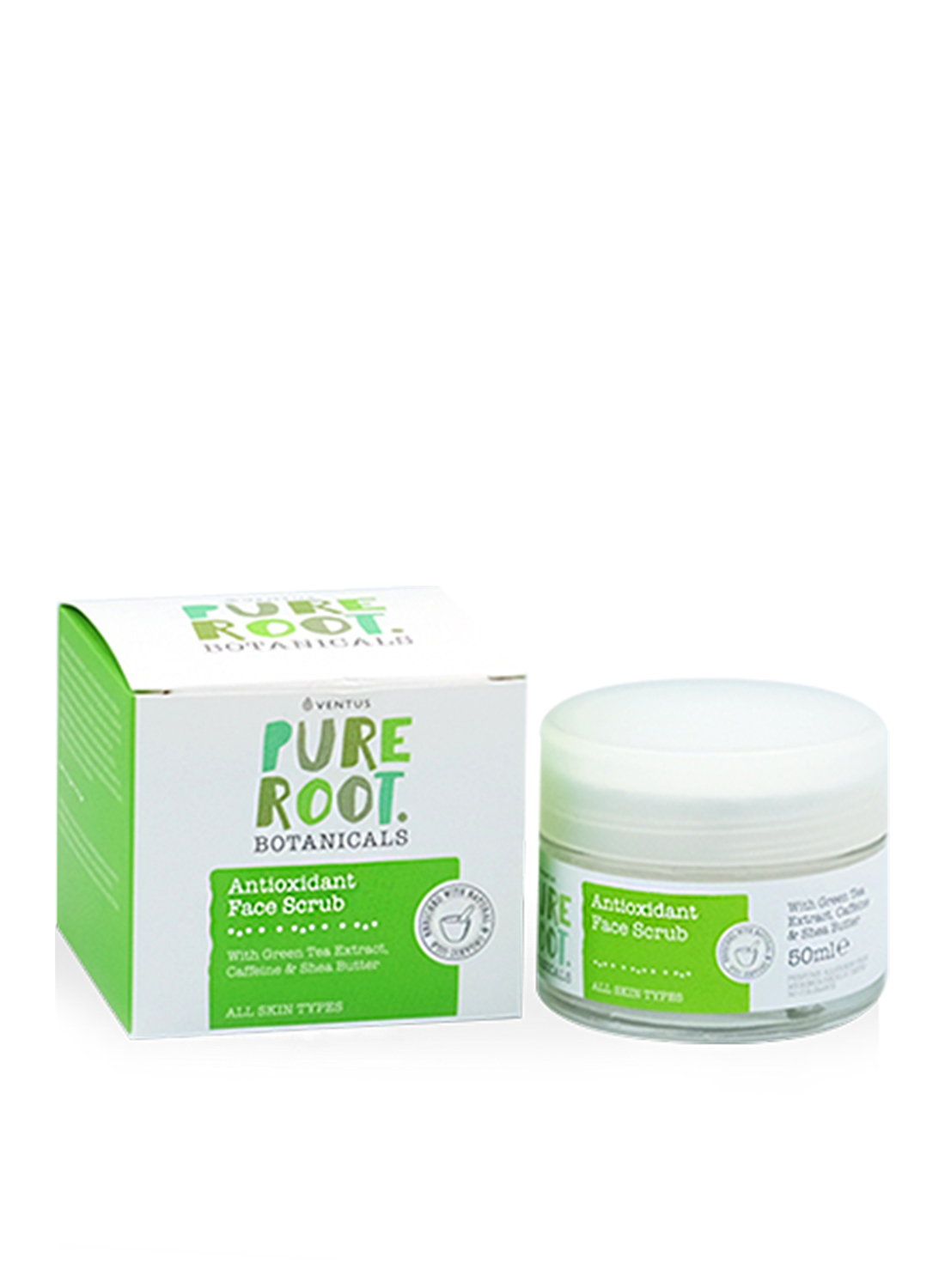 Αντιοξειδωτικό Scrub Προσώπου Ventus Pure Root 50ml
