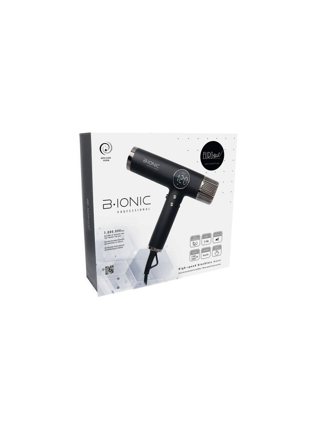 HAIRDRYER BIONIC 1800W EUROSTIL