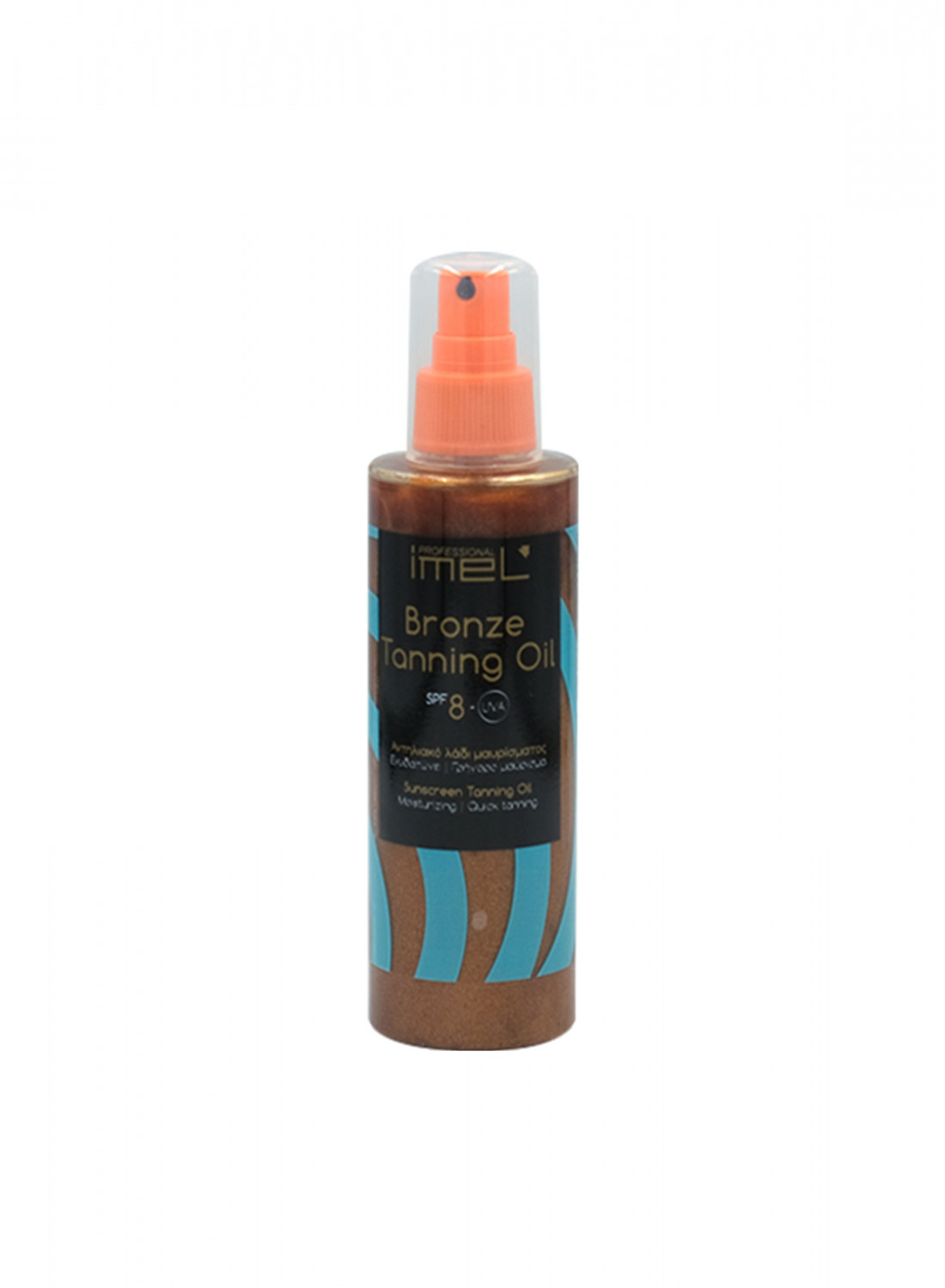 Imel Αντηλιακό Λάδι Bronze Tanning Oil SPF 8 200ml