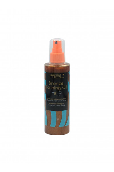 Imel Αντηλιακό Λάδι Bronze Tanning Oil SPF 8 200ml
