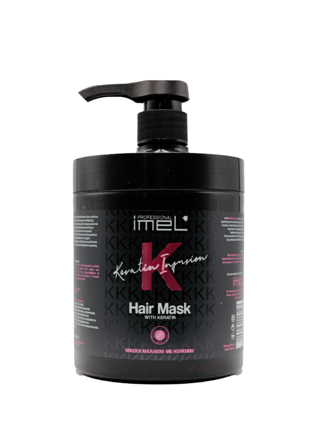 Keratin Infusion Imel Μάσκα Μαλλιών 1000ml