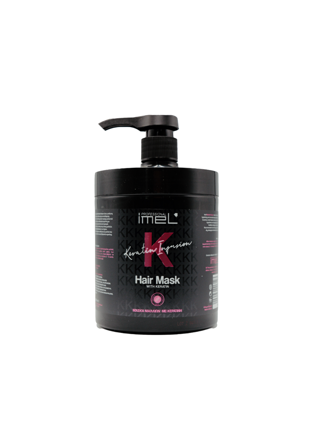Keratin Infusion Imel Μάσκα Μαλλιών 1000ml