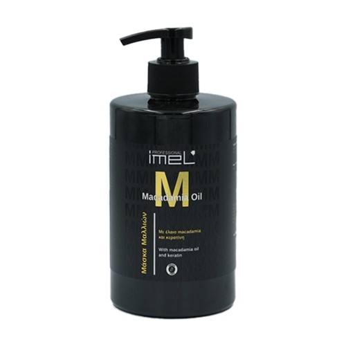 Macadamia Oil Imel Μάσκα Μαλλιών 500ml