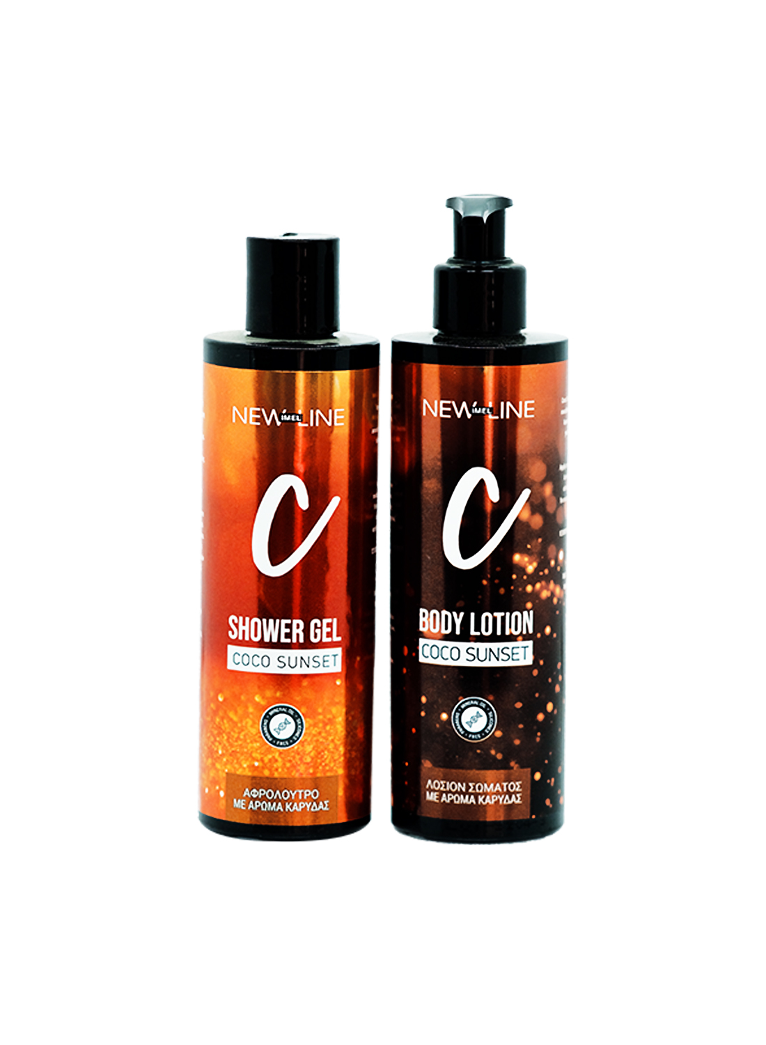 New Line Coco Sunset Body Lotion & Shower Gel 250ml