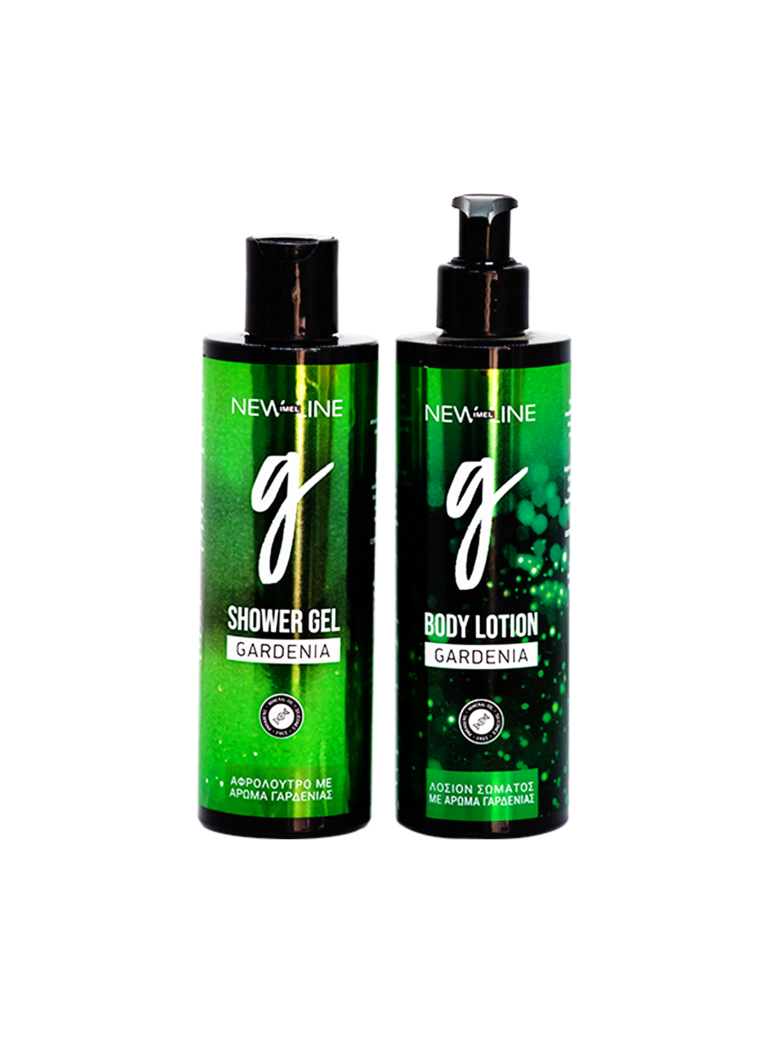 New Line Gardenia Body Lotion & Shower Gel 250ml