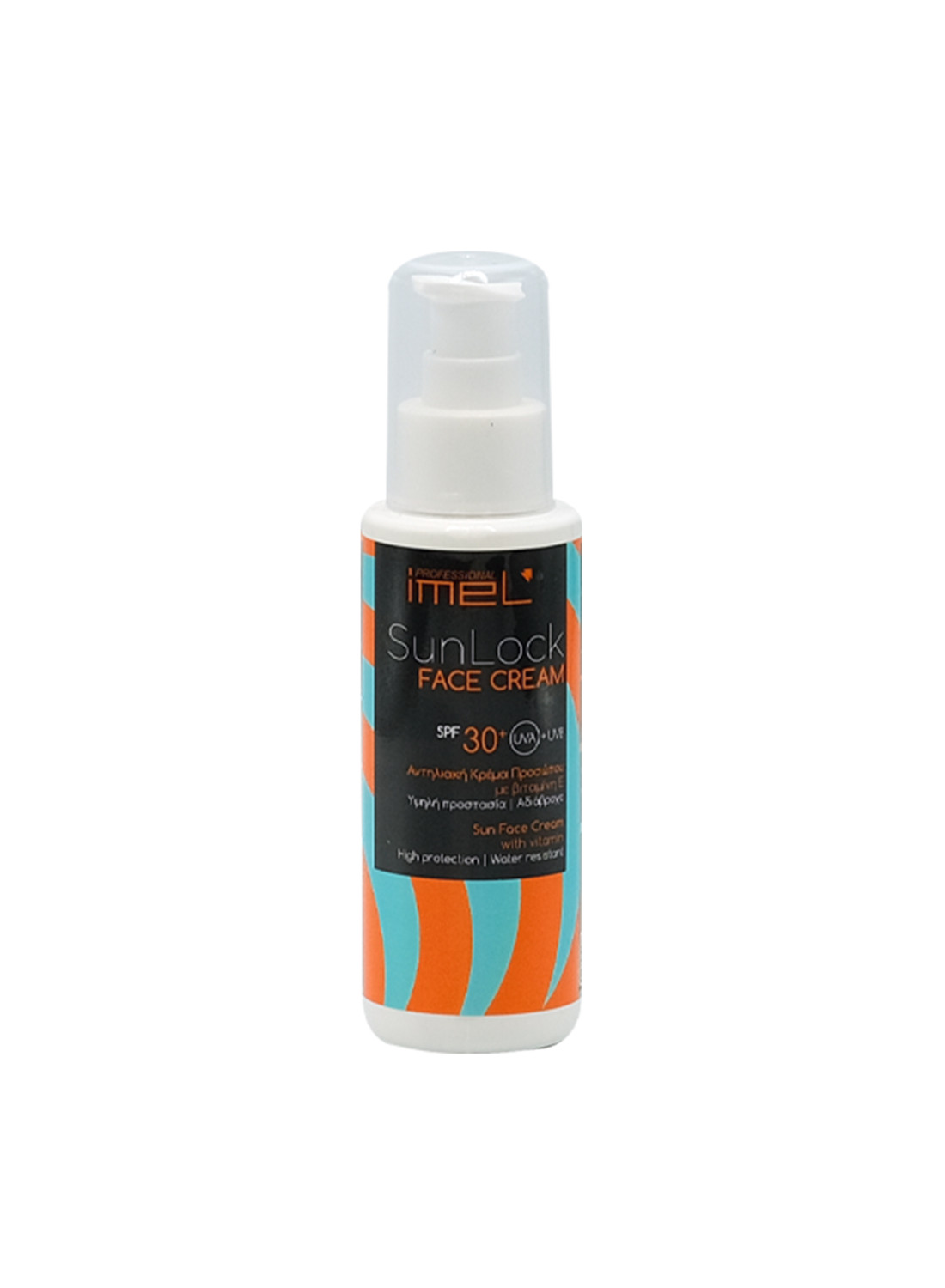 Αντηλιακή Κρέμα Προσώπου Imel SunLock SPF 30 100ml