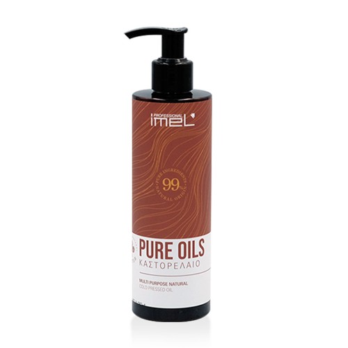 Pure Oils Imel Καστορέλαιο 99% Φυσικό 250ml Pure Oils Imel Καστορέλαιο 99% Φυσικό 250ml